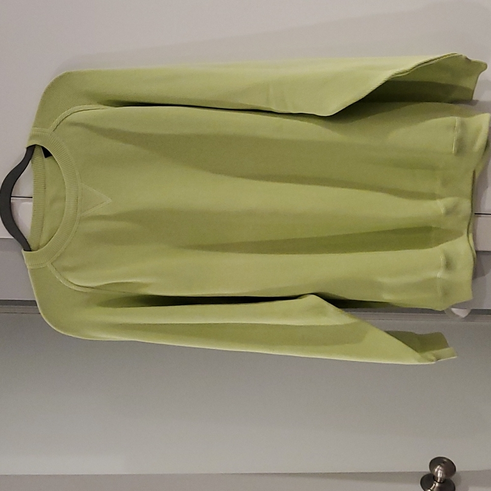 XXL, Ribbed Crewneck Sweater, Green